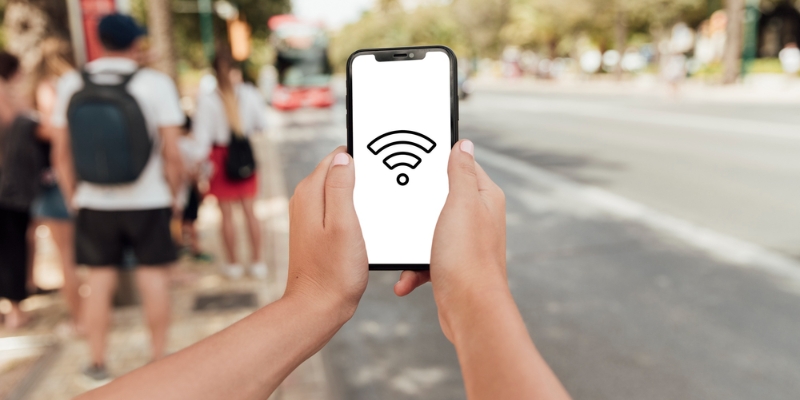 Không sử dụng Wifi công cộng để đảm bảo quyền riêng tư