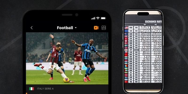 Livescore cung cấp bảng xếp hạng liên tục